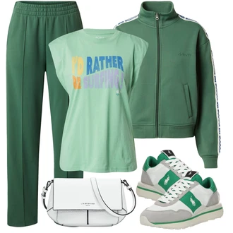 outfit mit Pulover s kapuco na zadrgo Element "Vsakodnevni Outfit"