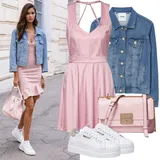 Modré, Zelené Zimní Kabáty Outfity image