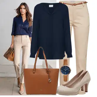 Zakopčaj dolje Outfit sa Tamnoplava Bluza s gumbom/Bluza koja se ne pegla/Slip-on Bluza/Poslovna Bluza/Bluza Dugih Rukava/Kožna jakna za muškarce/Bluza s Podignutim Ovratnikom/Bodija Bluze/Svilena bluza/Jednobojna Bluza Vila "Lagana odjeća"