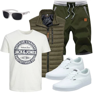 Outfit mit Grau Unkategorisiert Vans "Cool Outfit"