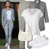 Nazouvací Tenisky do Kanceláře Outfity image