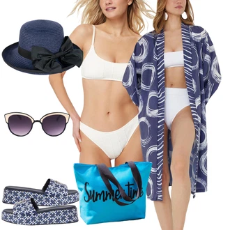 outfit mit Modra/Temno modra Čevlj Poletne superge/Copat/Superge brez vezalk/Mula espadrila/Trotteur/Poletni Čevelj Tommy Hilfiger "poletna obleka"