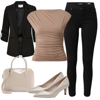 outfit mit Siva/Bež/Škrlatna/Rjava Majica brez rokavov/party Majica/Klasična Dolžina/Kratka majica/Moški čevlji Abercrombie & Fitch "Poletni outfit"