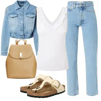 outfit mit Birkenstock "Poletni outfit"