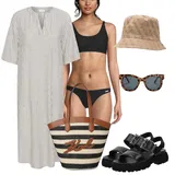 Outfiti s sandali z bleščicami image