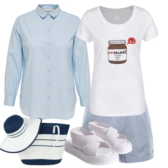 outfit mit Bela/Siva/Škrlatna Sandala s platformo/Plateau japonka/Poletni Čevelj/Klasična Mule/Sandala z zapiranjem na ježka/Poletne superge/Superge brez vezalk capone outfitters "poletni videz"