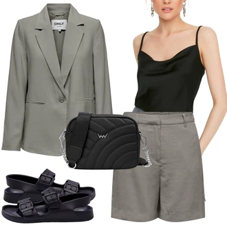 outfit mit Torba za čez ramo/Napihnjena torba/Mini torbica/Torba za čez ramo/Torbica za čez ramo/Vrečka za prenašanje Vuch "poletni videz"