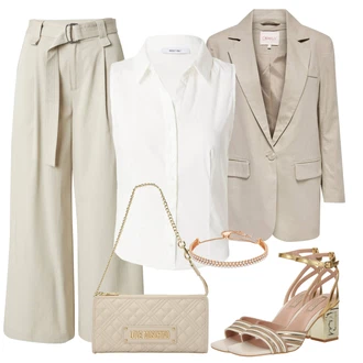 outfit mit Love Moschino "poletni videz za elegantne ženske"