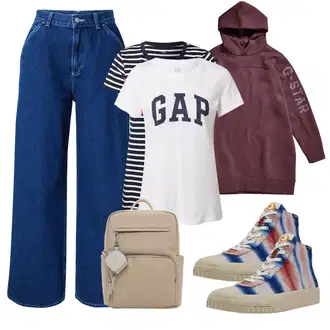 outfit mit Camper "Pomladanski Outfit"