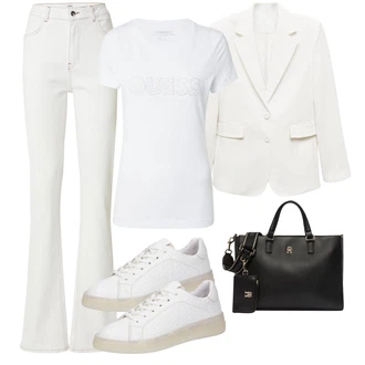 outfit mit Bela Kratek Blejzer/Boyfriend Blejzer/Eleganten Blazer/Usnjen Moški Jopič/Blejzer Jakna/Oversize Blazer/Usnjena jakna za moške Mango "Pomladanski Outfit"