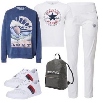 outfit mit ROXY "Pomladanski Outfit"