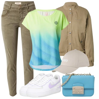 Lyocel outfit mit Mazine "Pomladanski Outfit"