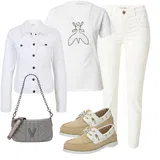 Outfiti z loafers čevlji image