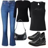 Wrangler Bootcut Kavbojke outfiti za dame image