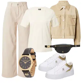 Žamet outfit mit Mazine "Pomladanski Outfit"