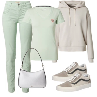 outfit mit Bež/Rjava Superga Skate Obutev/Superge Nizka/Ozka Superga/Platnena Superga/Vintage Superga/Usnjene superge Vans "Pomladanski Outfit"