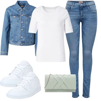 outfit mit Bela Športni copat Zumba čevelj/Fitnes copat/Košarkarski copat/Gimnastični čevelj/Teniški copat Jordan "Pomladanski Outfit"