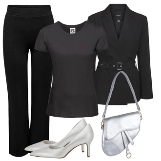 outfit mit Majica Russell "Poslovna oblačila"