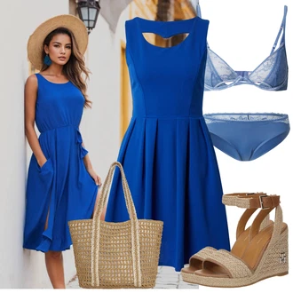 Outfit s Fialová/Modrá/Světle modrá Pánské boty ve velikosti 11/Podprsenka Bez Kostic/Měkká podprsenka/Odlehčovací podprsenka/Bralette/Podprsenka s kosticemi/Prsatější střih podprsenky/Podprsenka Balconette/Průsvitná podprsenka a podprsenka s kosticí/Trojúhelníkový Podprsenek/Krajková podprsenka HUNKEMÖLLER "Lehký outfit"