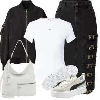 Unisex Běhání Outfit s Šedá/Khaki/Bílá/Béžová Teniska teddy/Vintage Teniska/Letní Tenisky/Nízká Teniska/Zimní Tenisky/Kožené Tenisky/Teniska na platformě/Úzká Teniska Puma "Letní oblečení"Look: Estetika, Ležérní, Extravagantní, Hip Hop, Moderní, Skater, Chytrý příležitostný, Sportovní, Unisex, Běhání, Na Procházku, Bruslení