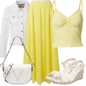 Nevěsta Outfit s Šedá/Krémová/Bílá Vintage Bund/Krátký Bund/Krátký Bund/Letní Bund/Džínové Bund/Krátké Džínové Bundičky Only "Letní vzhled pro módní ženy"