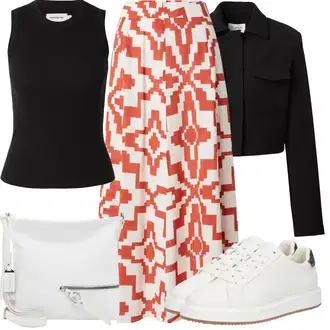 Outfit sa Bijela/Krem Tanka Tenisica/Kožna Tenisica/Niska Tenisica/Teddy Tenisica Polo Ralph Lauren "Ljetna odjeća"