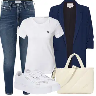 Outfit sa Pastelne boje/Smeđa/TamnoPlava/Plava Sako Jakna/Sakoi za Bluzu/Casual Sako/Kožna jakna za muškarce/Pamučni Sakoi/Elegantni Sako/Pleteni Sako/Dugi Sako/Blejzer s Printom za Žene/Kratki Sako/Kožna jakna za muškarce SOAKED IN LUXURY "Outfit za odmor"