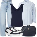 Boss Uvolněné Džíny Outfity image