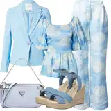 Outfity s diamantovým vzorem image