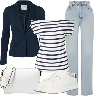 Outfit s Světle modrá Vintage džíny/Dad Džíny/High Waist Džínové Kalhoty/Džíny s Rozparkem/Mom Jean/Girlfriend Džíny Trendyol "Letní vzhled pro módní ženy"