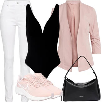 Outfity pro léto s Růžová Nike "Letní vzhled pro módní ženy"