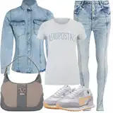 Džínové Halenky Outfity image