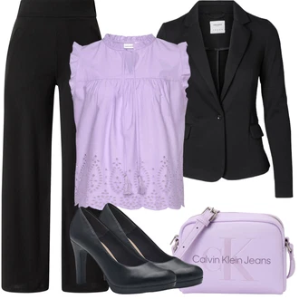 Outfit s Černá/Tmavě modrá/Světle modrá/Bílá Business Bota/Pohodlná lodička/Lodička na Platformě/Lodička s vysokým nártem Tamaris "Letní vzhled pro módní ženy"