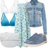 Haljine bez naramenica Outfiti image