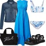 Outfity s bandeau vršky bikin image