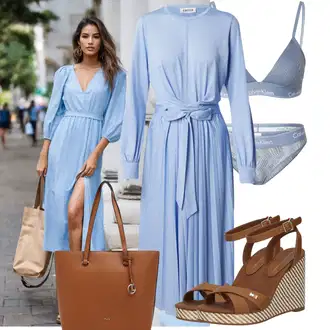 Outfit s Calvin Klein underwear, Světle modrá/Modrá Klasické kalhotky/Tanga/Slip S Nízkým Pasem/Brazilské Kalhotky/Spodní kalhotky/Formující Kalhotky Calvin Klein underwear "Lehký outfit"