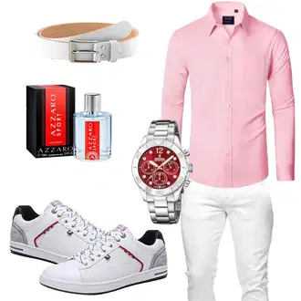 Sommer Outfits Hochzeit mit J.VER "Casual Outfit"Look: Geburtstag, Vatertag, Party, Abschlussball, Hochzeit, Ball, Konzert, Theater, Wasen