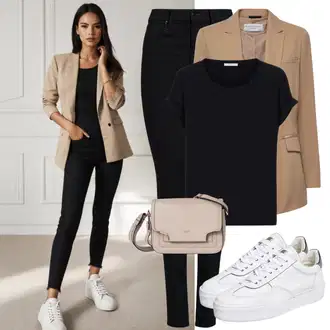 outfit "Eleganten Rockovski Slog"