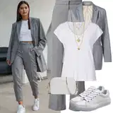Vlněná saka 90. léta outfity image