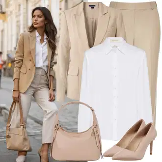 outfit "Elegantni Marlenehose Outfit"