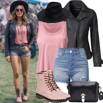 Outfity pro jízdu na koni "Festivalový Vzhled Léto"