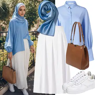 Kratka Outfit sa Siva/Bijela/Krem Lepršava Suknja/Suknja Iz 90-ih/Mini Suknja/Teniska Suknja/Kratka Plisirana suknja/Koledž Suknja/Unisex Suknja/Suknja A Kroja/okrugla suknja Adidas Originals "Hidžab Haljine Ljeto"