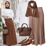 Outfity s károvanými košilovými blůzami image