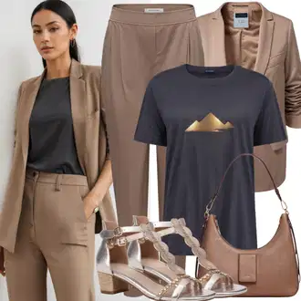 Outfit sa Svjetlozelena/Zeleno/Kaki Slip-on Hlača/Boyfriend Hlače/Lanene Hlače/Ležerna Hlača/Hlače od muslina/Štofaste hlača/Naborane hlače/Muška Kožna Jakna/Jogger Hlača/Jersey Hlača Pieces "Ideje za ljetni stil"