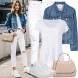 Boho Denim Jakne outfiti za dame image