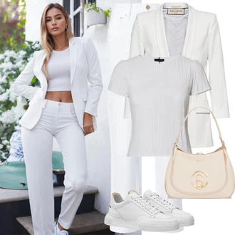 Poletje outfit mit Treggings/Pajkice Športna Pajkica/Skinny Hlače/Neprosojna Pajkica/Pletena Pajkica/Jeggings/Pajkice z Visokim Pasom/Baumwoll Pajkica Trendyol "Klasični hlače obleka Športni slog"