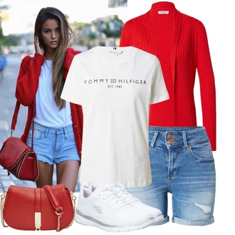 Flex Appeal 3.0 Outfit s Bílá/Šedá/Krémová Gymnastická bota/Tenisová bota/Bota na fitness/Tréninková bota/Běžecká bota/Golfová bota Skechers "Praktický vzhled"