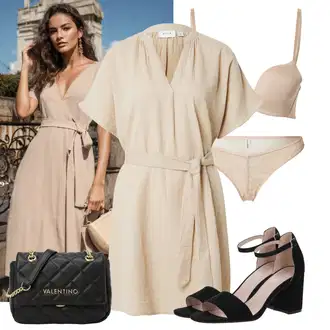 Outfit s Béžová Pánské boty ve velikosti 11/Zmenšující Podprsenek/Podprsenka s kosticemi/Bezdrátová podprsenka/Push-Up Podprsenka/Měkká podprsenka/Průsvitná podprsenka a podprsenka s kosticí/Podprsenka Balconette/Podprsenka Bez Kostic/Kožené bundy pro muže HUNKEMÖLLER "Praktický vzhled"