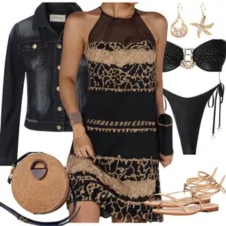 Outfity pro plavby lodí "Maxi šaty letní Boho styl"
