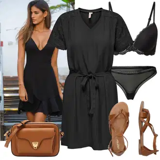 Outfity pro léto s Šedá/Tmavě šedá/Černá Košilové šaty/Šaty s Páskem/Zavinovací Šaty/Tunikové šaty/Tričkové šaty/Halenkové Šaty/Pouzdrové Šaty/Ležérní Šaty/Žerzejové Šaty/Občanské šaty Only "Výrazný letní vzhled"